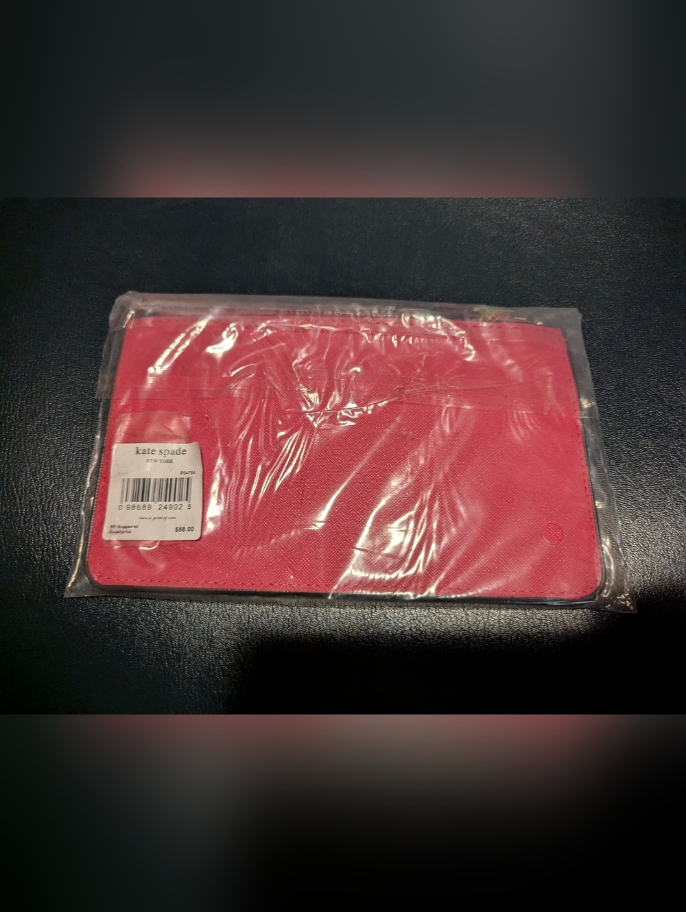 kate spade Pink Saffiano Wristlet Clutch with Strap - Picture 3 of 5